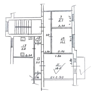 Объявление 1-к квартира, 18м2, 5/5 эт