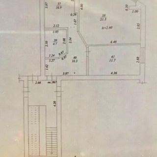 Объявление 2-к квартира, 59м2, 2/3 эт