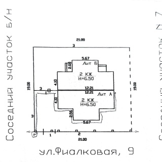 Объявление Дом, 112м2, 2 эт, 2 сот.