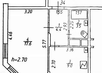 1-к квартира, 37 м², 6/17 эт. - 3033302 Объявление 1-к квартира, 37 м², 6/17 эт.