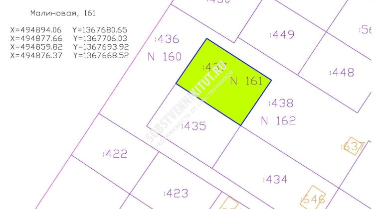 Объявление Земельный участок, 6.51 сот.